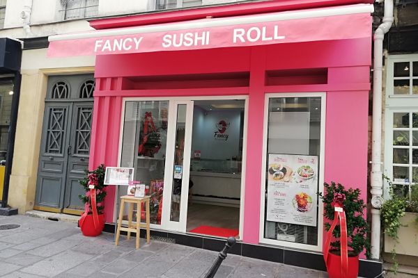 Fancy sushi roll