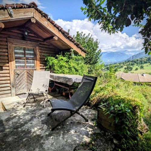 Terrasse view views of La Tournette and Lake Annecy