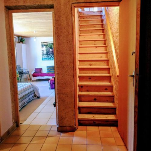 Stairs going downstairs