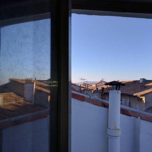 Kitchen view over the roofs