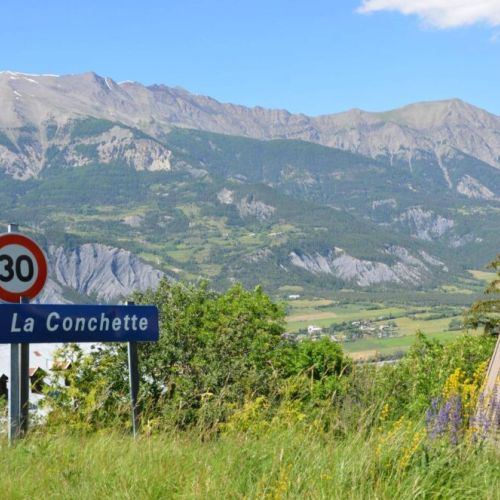 The entrance of the village