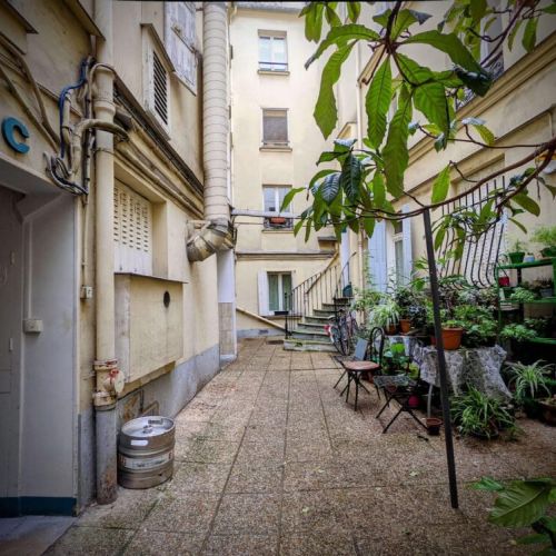 Interior courtyard