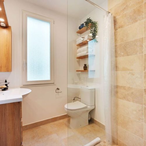 Renovated bathroom