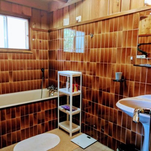 Bathroom on the main floor